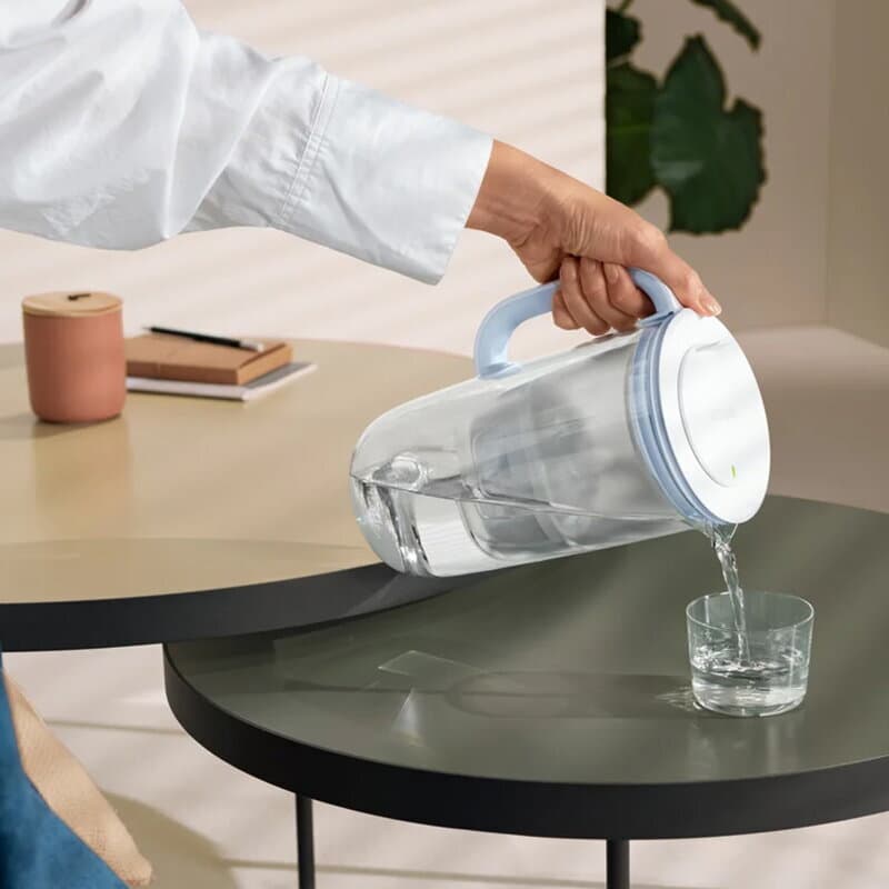 Brita Maxtra Κανάτα Σερβιρίσματος Γυάλινη White με Φίλτρο 2500ml 1050452 9