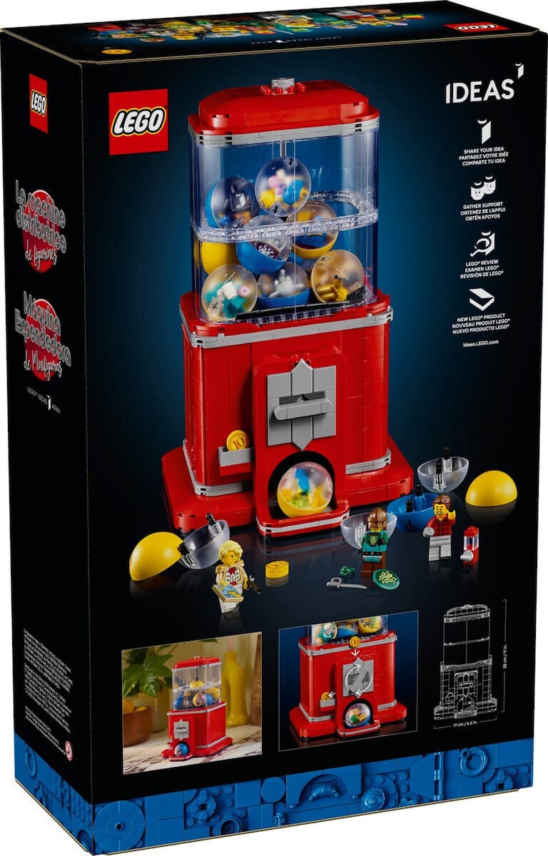 LEGO Ideas Minifigure Vending Machine για 18+ Ετών 1343τμχ 21358 2