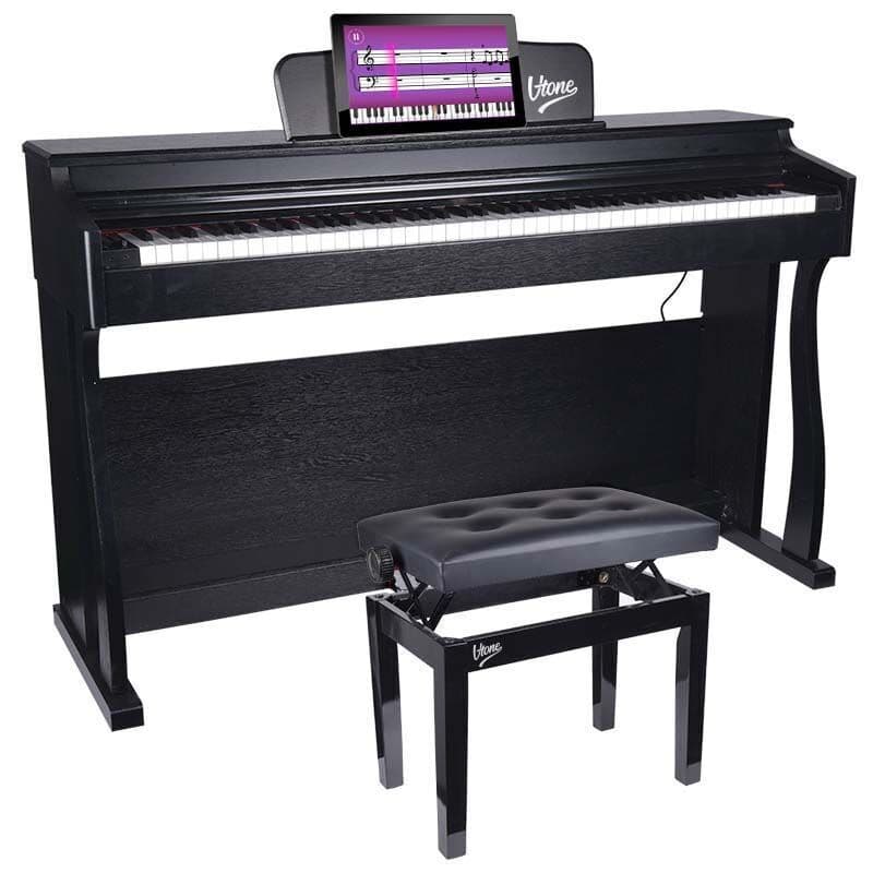 V-tone Bench Σκαμπό Πιάνου Ρυθμιζόμενο 5