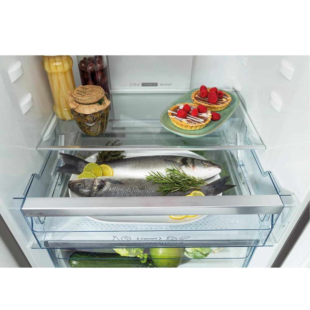 Gorenje Ψυγειοκαταψύκτης 336lt Total NoFrost Υ200.4xΠ59.5xΒ59εκ. Μαύρος NRK620EABG4 6