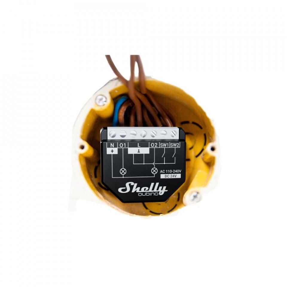 Shelly Wave 2PM Smart Switch Dimmer 2 Καναλιών Wi-Fi, Z-Wave & RF 16A 2τμχ 8