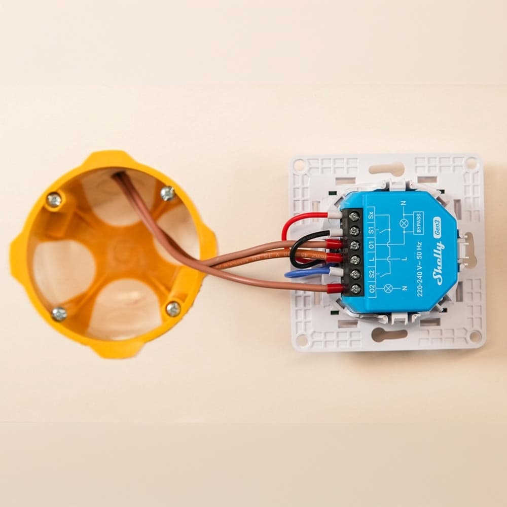Shelly 2L Gen3 Smart Switch 2 Καναλιών Wi-Fi, Bluetooth & RF (χωρίς Ουδέτερο) 2LGen3 6