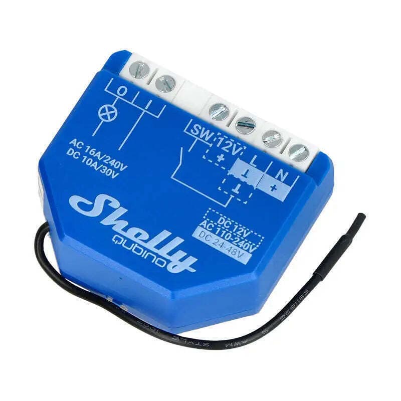 Shelly Qubino Wave 1 Smart Switch 1 Καναλιού Wi-Fi, Z-Wave & RF 16A SHELLY_W_1 7