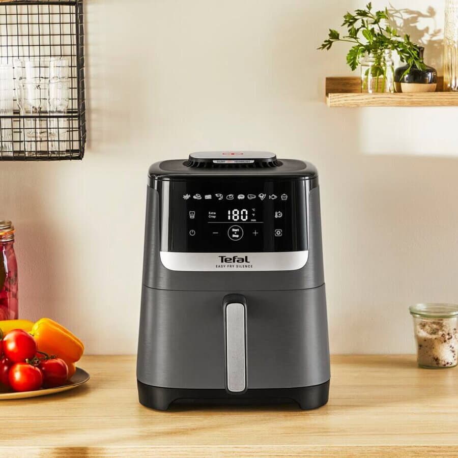 Tefal Easy Fry Air Fryer 5lt Γκρι 5