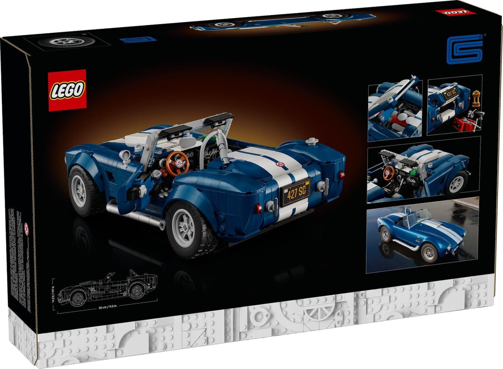 LEGO Icons Shelby Cobra 427 S/C για 18+ Ετών 1241τμχ 10357 8