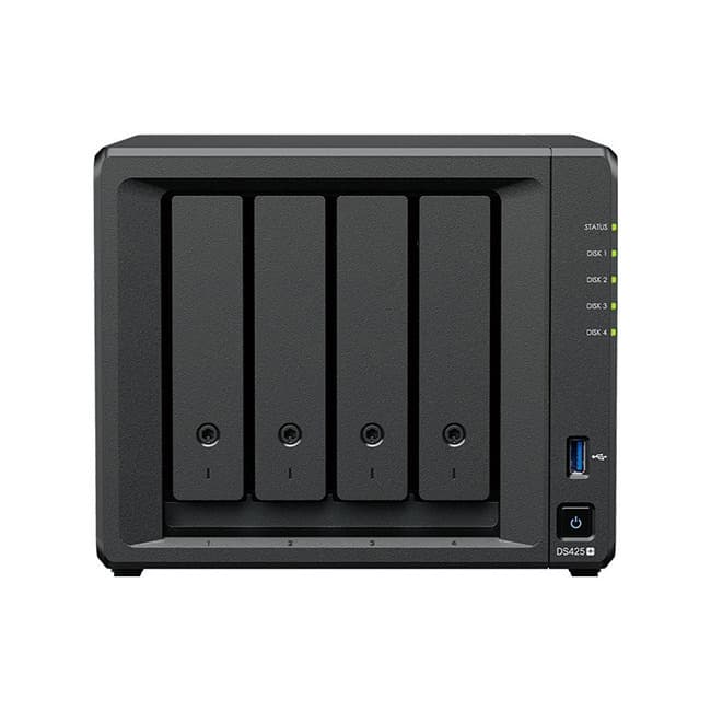 Synology DiskStation NAS Tower με 4 θέσεις για SSD και 2 θύρες Ethernet 2