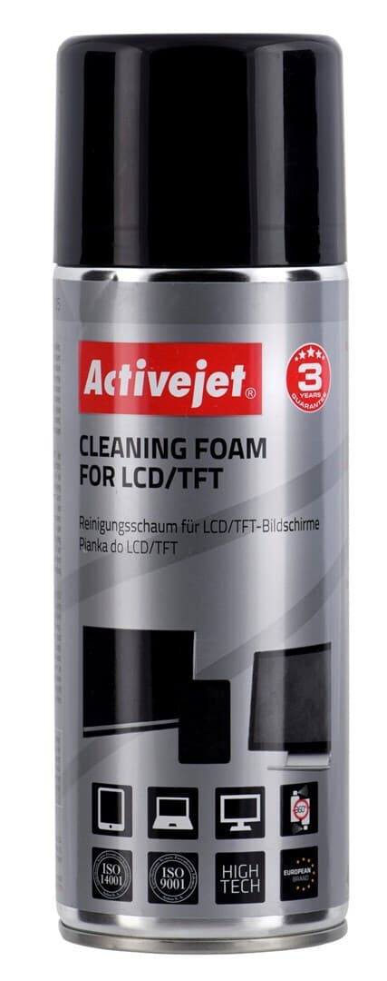 Active Jet Αξεσουάρ Καθαρισμού Γραφείου Cleaning Lcd Tft Plasma Screens 400ml AOC-105