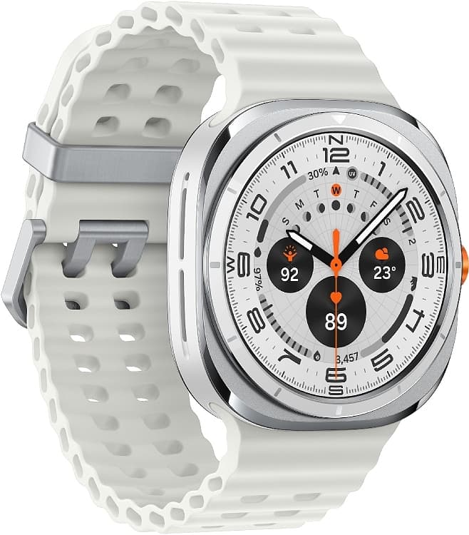 Samsung Galaxy Watch Ultra (2025) Titanium 47mm Αδιάβροχο με eSIM και Παλμογράφο (Λευκό) 3