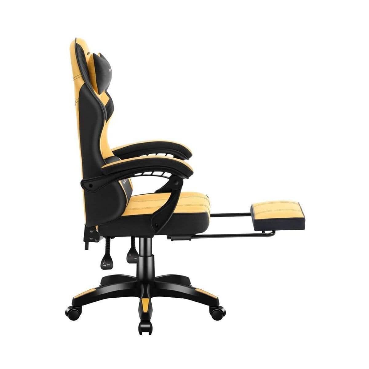 Huzaro HZ-FORCE 3.7 Καρέκλα Gaming Δερματίνης Κίτρινη 6