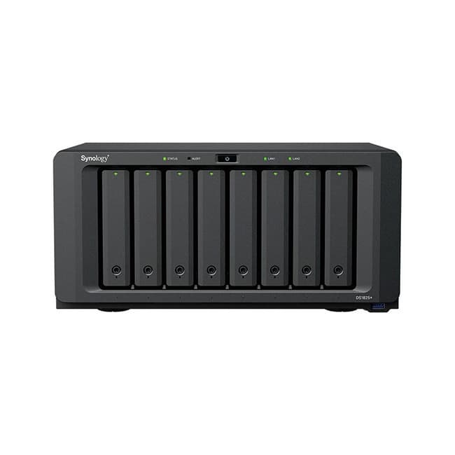 Synology DiskStation NAS Tower με 8 θέσεις για HDD/M.2/SSD και 2 θύρες Ethernet 2