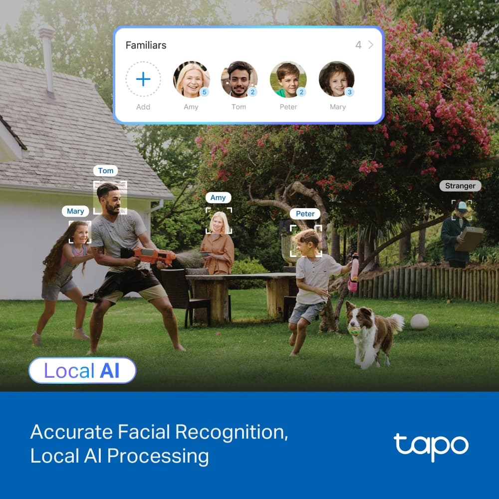 TP-LINK TAPO C560WS v1 IP Κάμερα Παρακολούθησης Wi-Fi 4K Αδιάβροχη με Ηχείο και Φακό 4mm 8