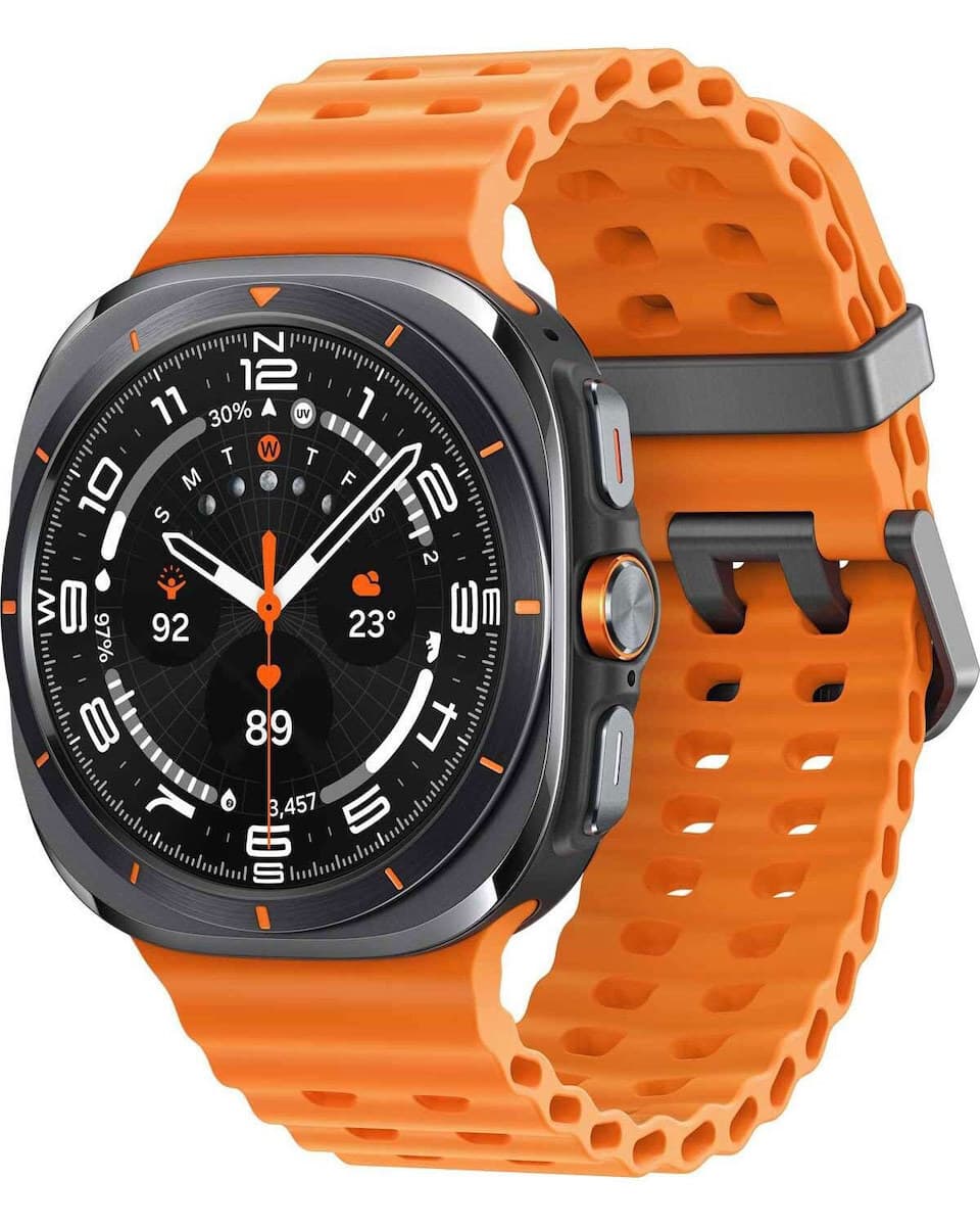 Samsung Galaxy Watch Ultra (2025) Titanium 47mm Αδιάβροχο με eSIM και Παλμογράφο (Γκρι)