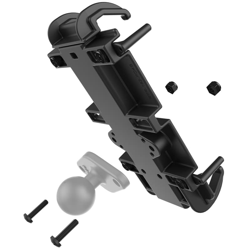 RAM Mount Πλάτη για Βάση Κινητού Μοτοσυκλέτας RAM-HOL-PD4-238AU 9
