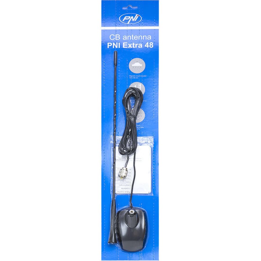 Pni Extra 48 Cb Antenna 45 Cm Length Fiber Glass Included Magnet 9