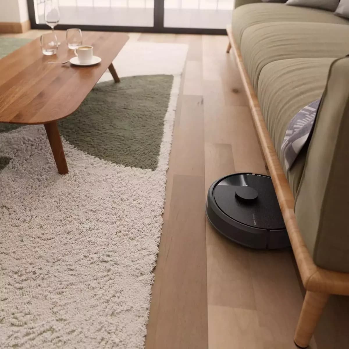 iRobot Roomba 105 Combo + AutoEmpty Σκούπα Ρομπότ με Χαρτογράφηση Laser & Απορρόφηση 7000Pa Μαύρη 10