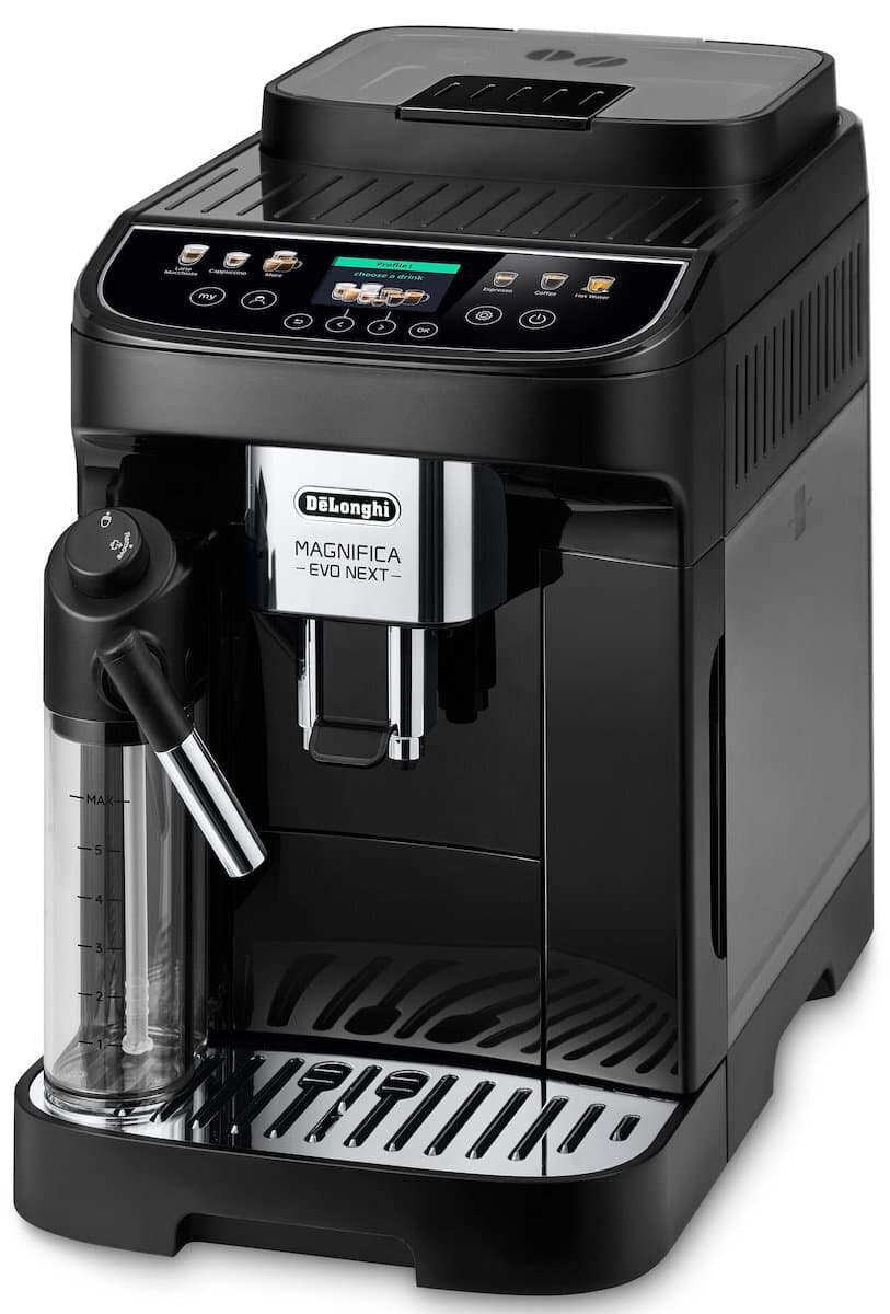 De'Longhi Magnifica Evo Next Αυτόματη Μηχανή Espresso 1450W Πίεσης 15bar για Cappuccino με Μύλο Άλεσης Καφέ ECAM310.60.B 11