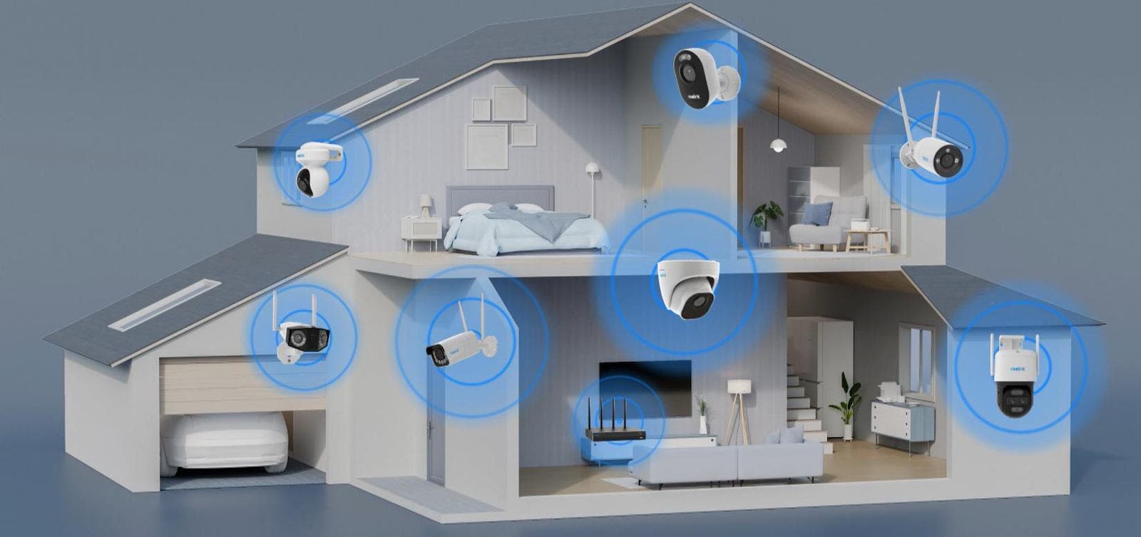 Reolink W330 IP Κάμερα Παρακολούθησης Wi-Fi 4K Αδιάβροχη με Αμφίδρομη Επικοινωνία και Φακό 4mm 10
