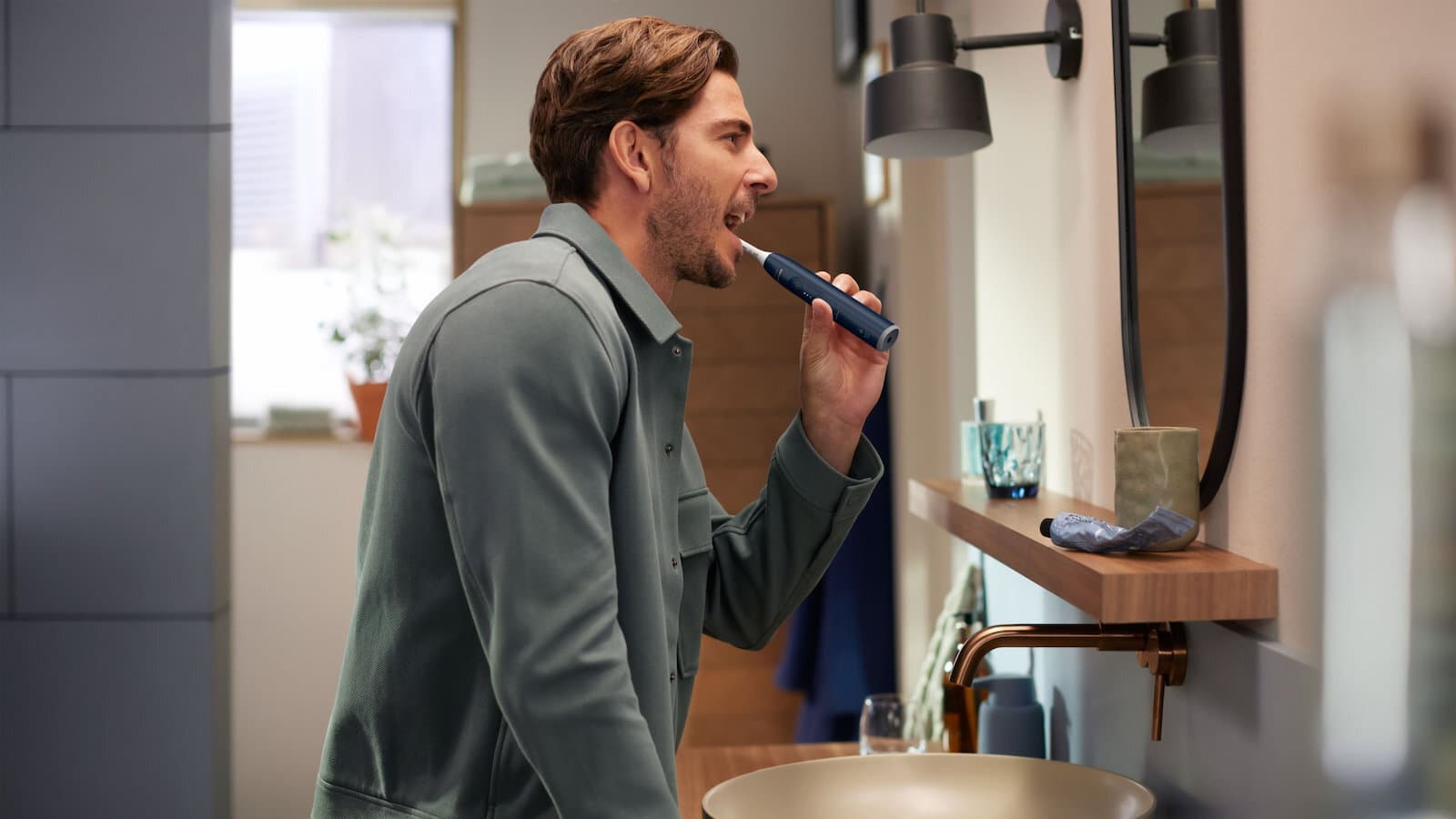 Philips Sonicare Protectiveclean Ηλεκτρική Οδοντόβουρτσα με Αισθητήρα Πίεσης και Θήκη Ταξιδίου Μπλε 8