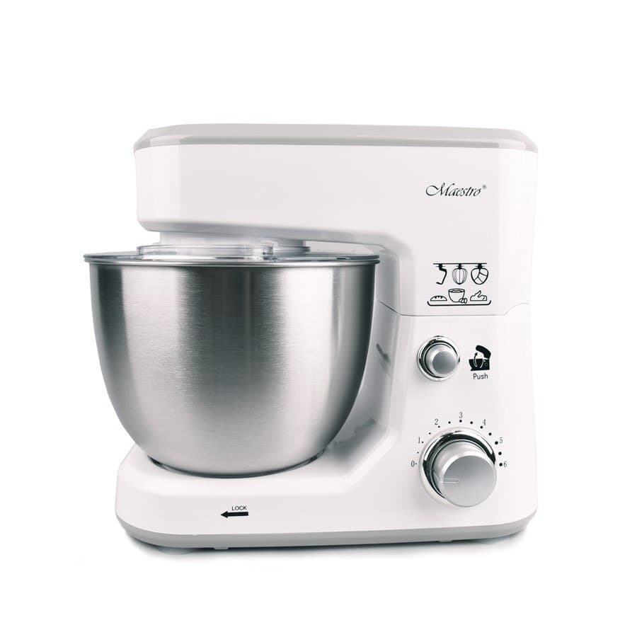 Maestro Κουζινομηχανή 500W με Ανοξείδωτο Κάδο 4lt Λευκή MR-560 3