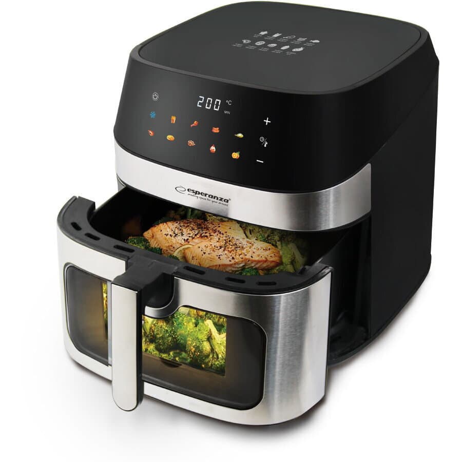 Esperanza Eka005 Air Fryer 8lt Μαύρο 2