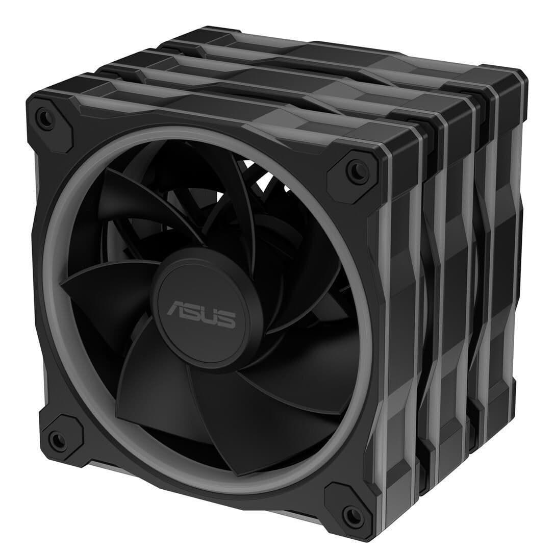 Asus Prime MR120 Reverse Blade Case Fan (1600rpm) με ARGB Φωτισμό και Σύνδεση 4-Pin PWM 3τμχ 7
