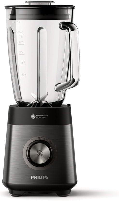 Philips 5000 Series Μπλέντερ με Γυάλινη Κανάτα 2 lt 1200W Μαύρο 8