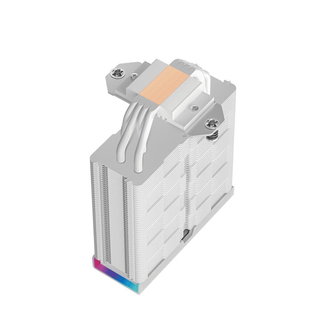 Deepcool AK400 Digital Pro Ψύκτρα Επεξεργαστή για Socket AM4/AM5/1200/115x/1700 με RGB Φωτισμό Λευκή 2