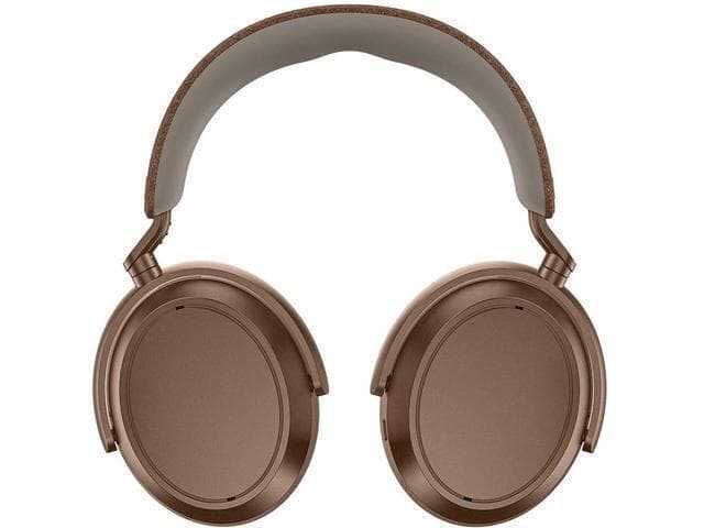 Sennheiser Momentum 4 Ασύρματα / Ενσύρματα Over Ear Ακουστικά με 60 ώρες Λειτουργίας και Quick Charge Καφέ