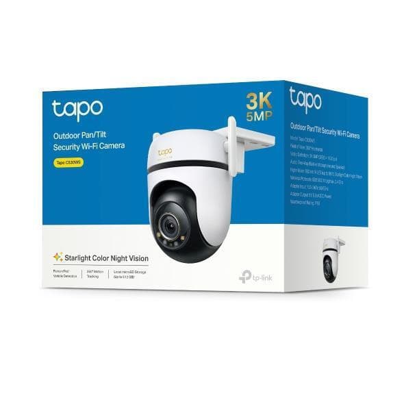 TP-LINK TAPO C530WS v1 IP Κάμερα Παρακολούθησης Full HD+ 5MP Αδιάβροχη με Φακό 4mm 4
