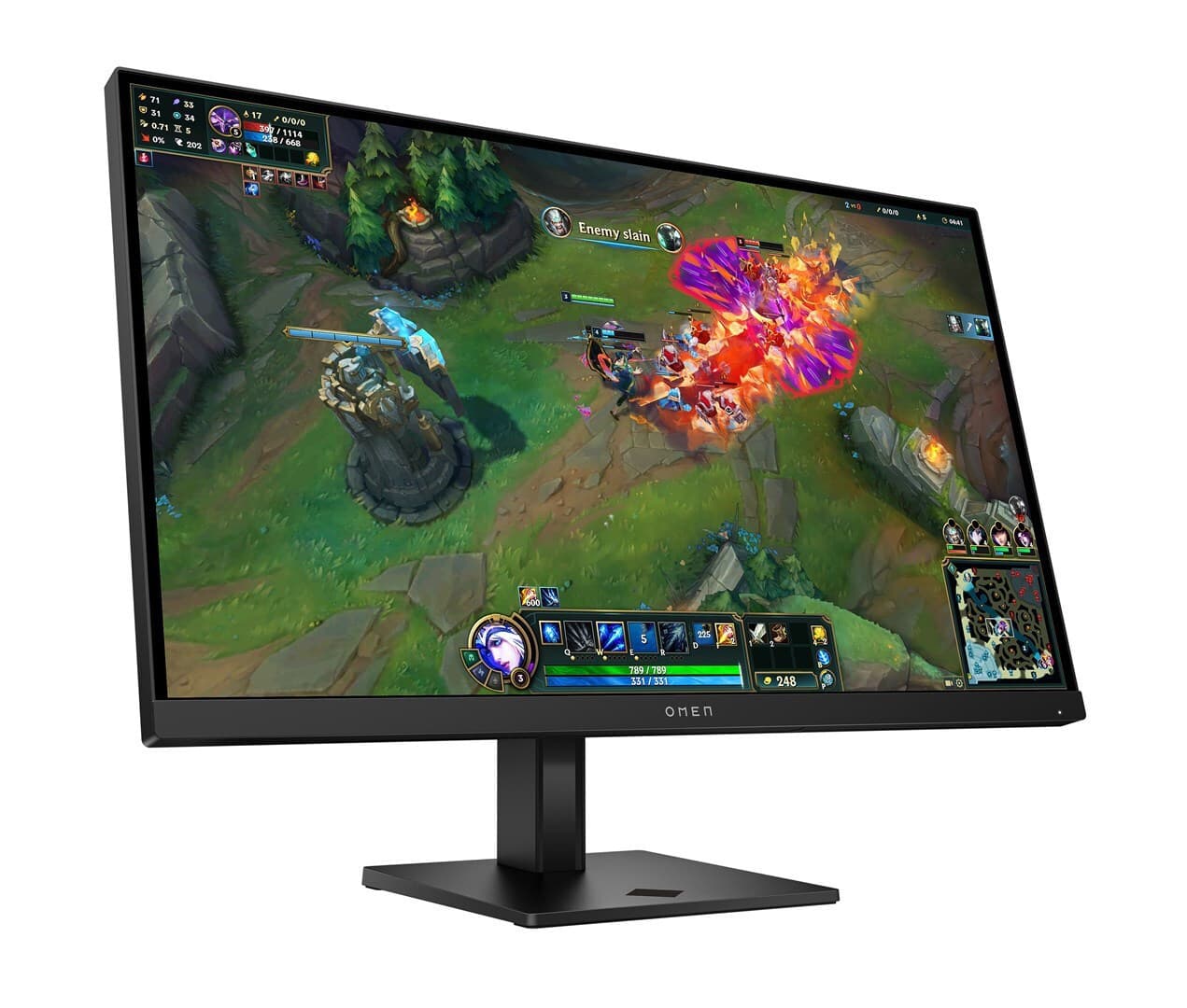 HP OMEN 27q G2 IPS HDR Gaming Monitor 27" QHD 2560x1440 180Hz με Χρόνο Απόκρισης 1ms GTG 9