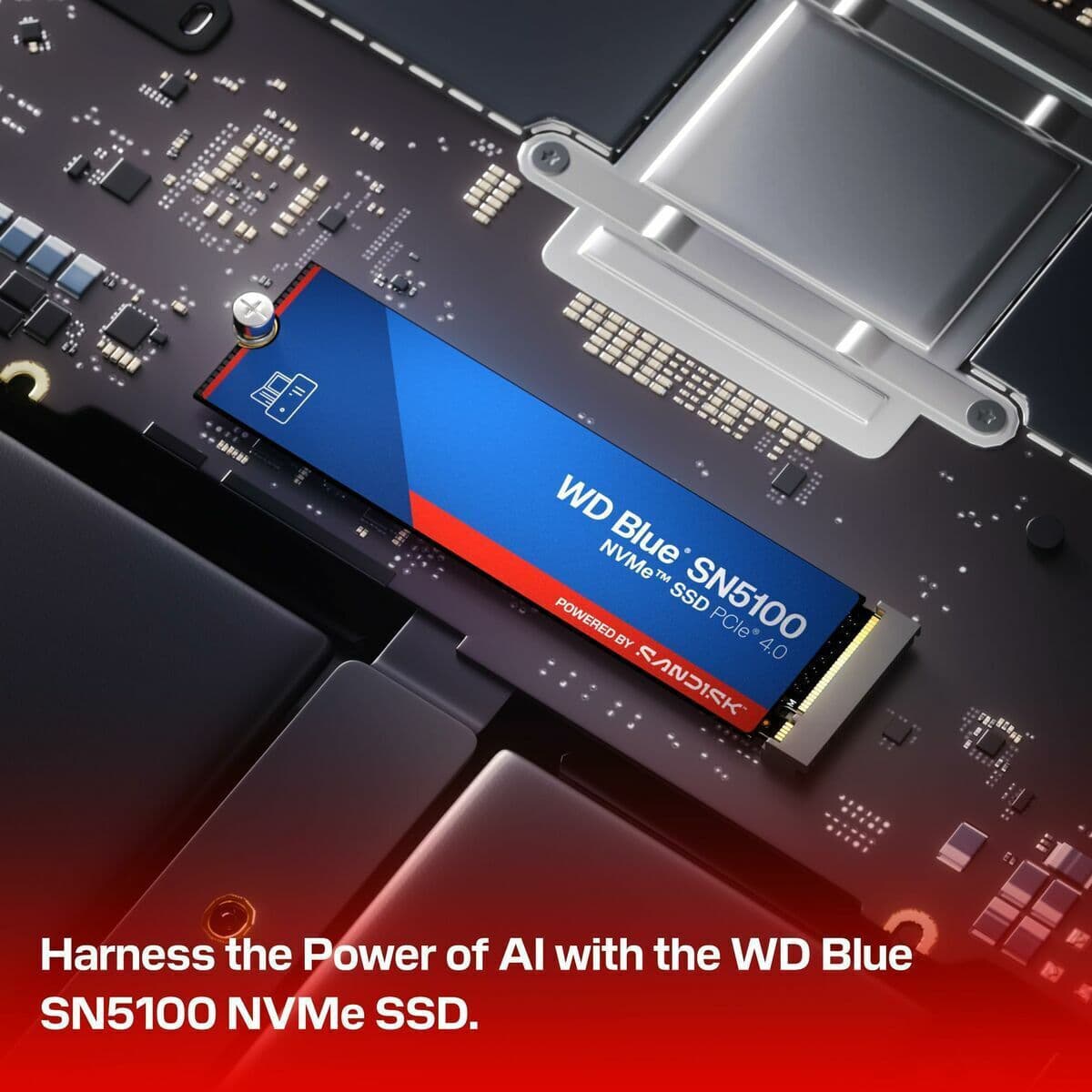 Western Digital Blue SSD 2TB τύπου PCle Card με σύνδεση PCI Express 4.0 WDS200T5B0E 7