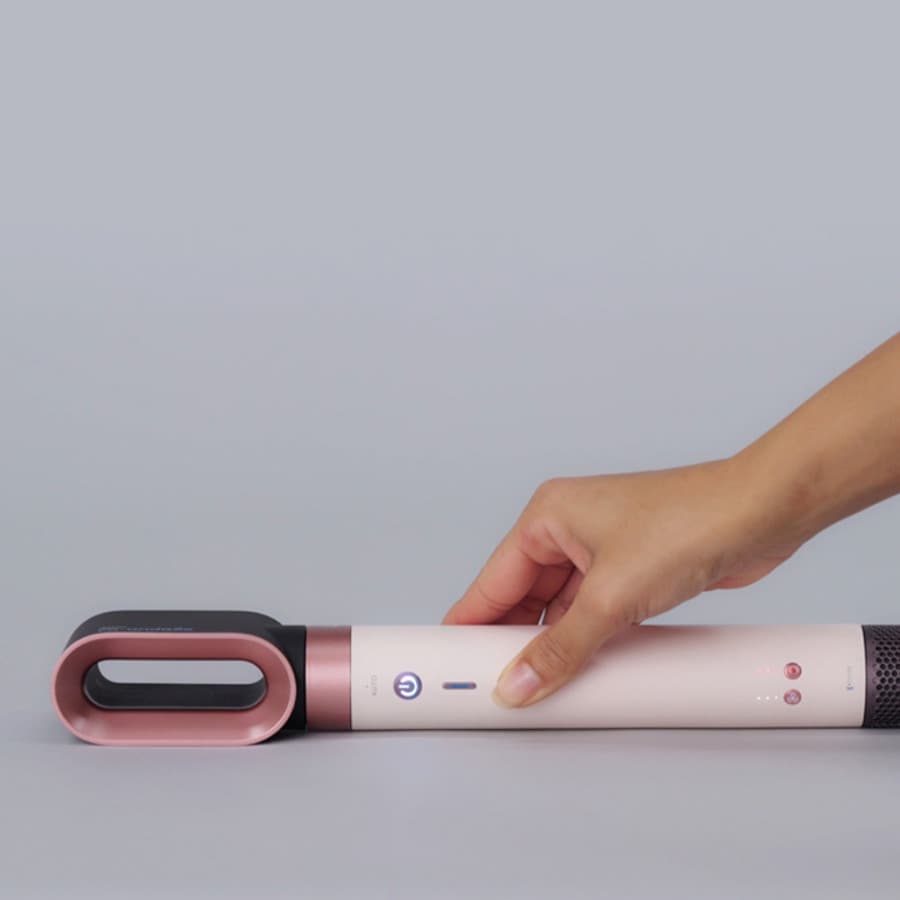 Dyson Hs09 Airwrap Co-anda2x Straight + Wavy Ηλεκτρική Βούρτσα με Αέρα για Ίσιωμα και Μπούκλες 1700W Pink / Rose Gold. 598757-01 3