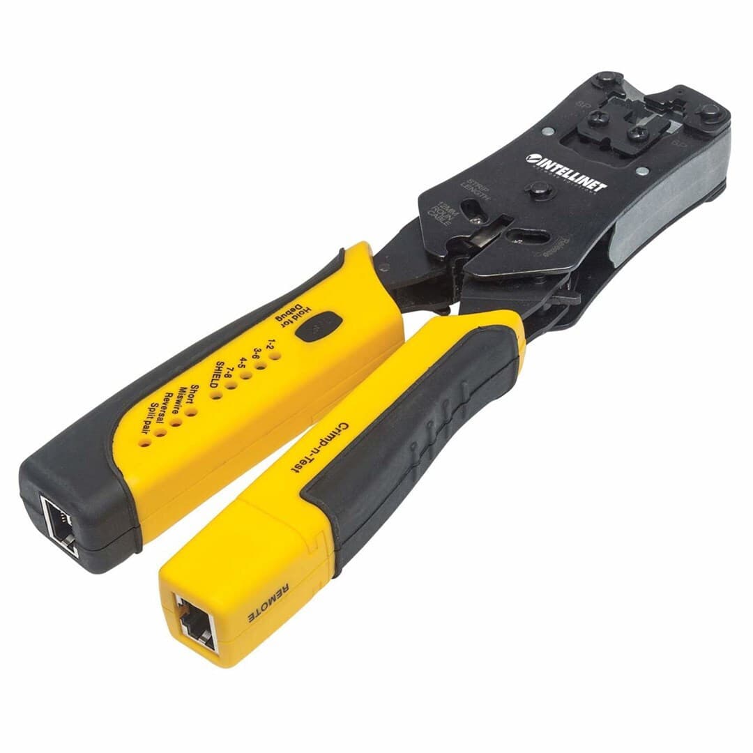 Alantec Πρέσα Ακροδεκτών Δικτύου με Απογυμνωτή NI041 3