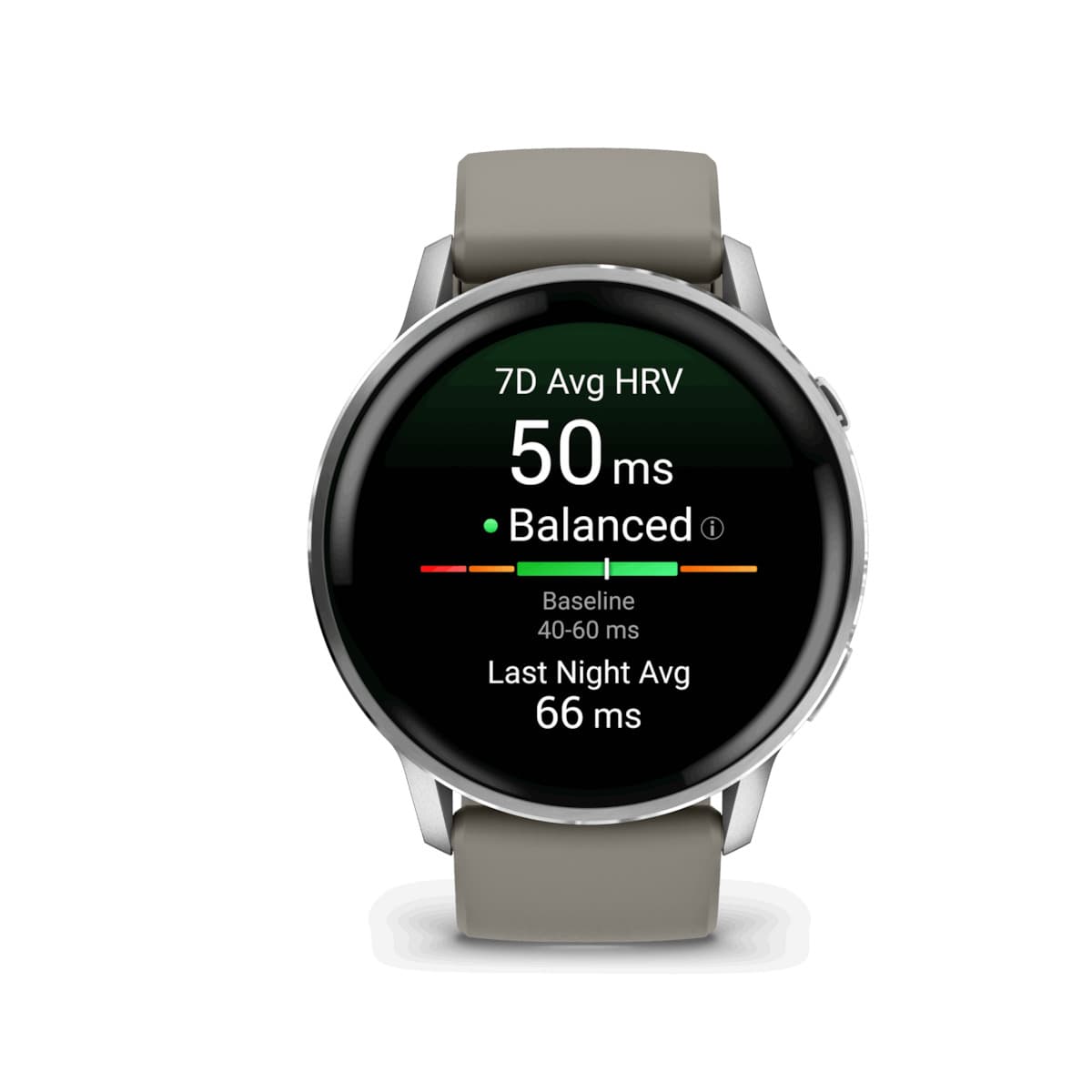 Garmin Venu 4 Stainless Steel 45mm Αδιάβροχο Smartwatch με Παλμογράφο (Silver with Silver Gray) 3
