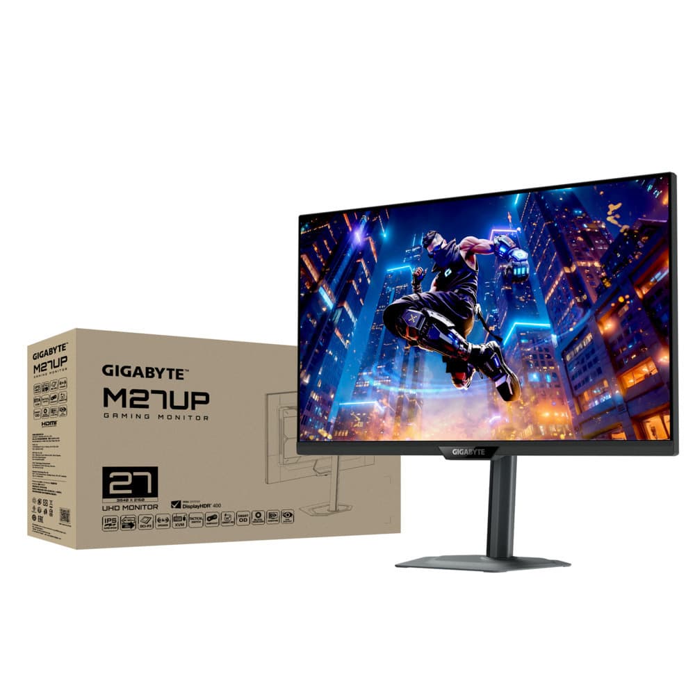 Gigabyte M27UP EK IPS HDR Monitor 27" 4K 3840x2160 160Hz με Χρόνο Απόκρισης 1ms GTG 8
