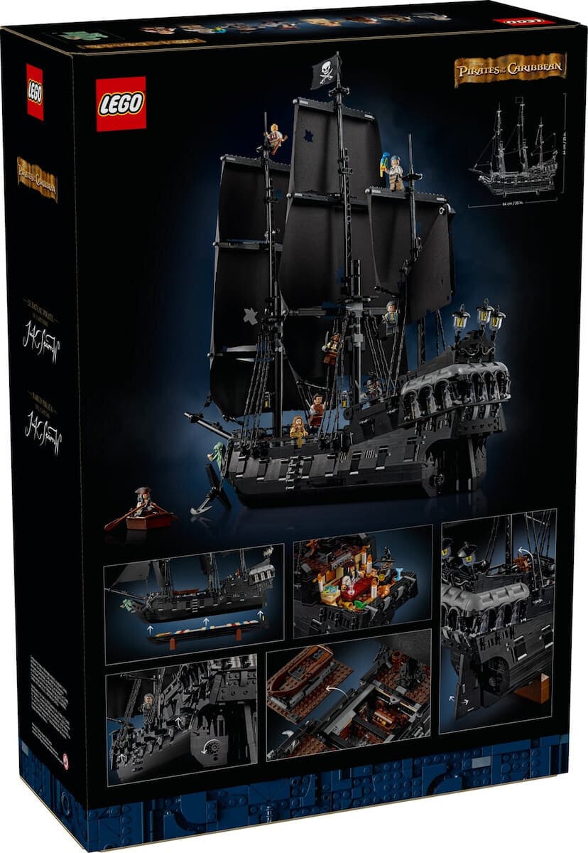 LEGO Icons Captain Jack Sparrow's Pirate Ship για 18+ Ετών 2862τμχ 10365 2