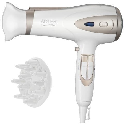 Adler Ionic Πιστολάκι Μαλλιών με Φυσούνα 2200W 3