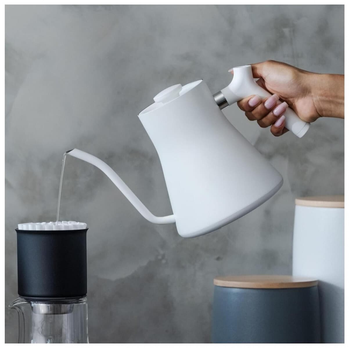 Fellow Stagg Ekg Pro Βραστήρας 900ml 1200W Λευκός 2