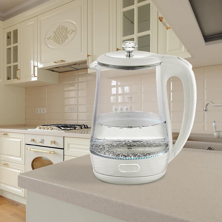 Maestro Βραστήρας 1.7lt 2200W Λευκός MR-052-WHITE 3