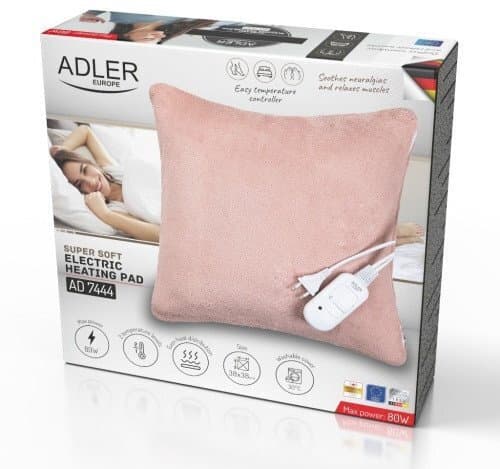 Adler AD 7444 Ηλεκτρική Θερμοφόρα Μαξιλάρι Ροζ 38x38εκ. 8
