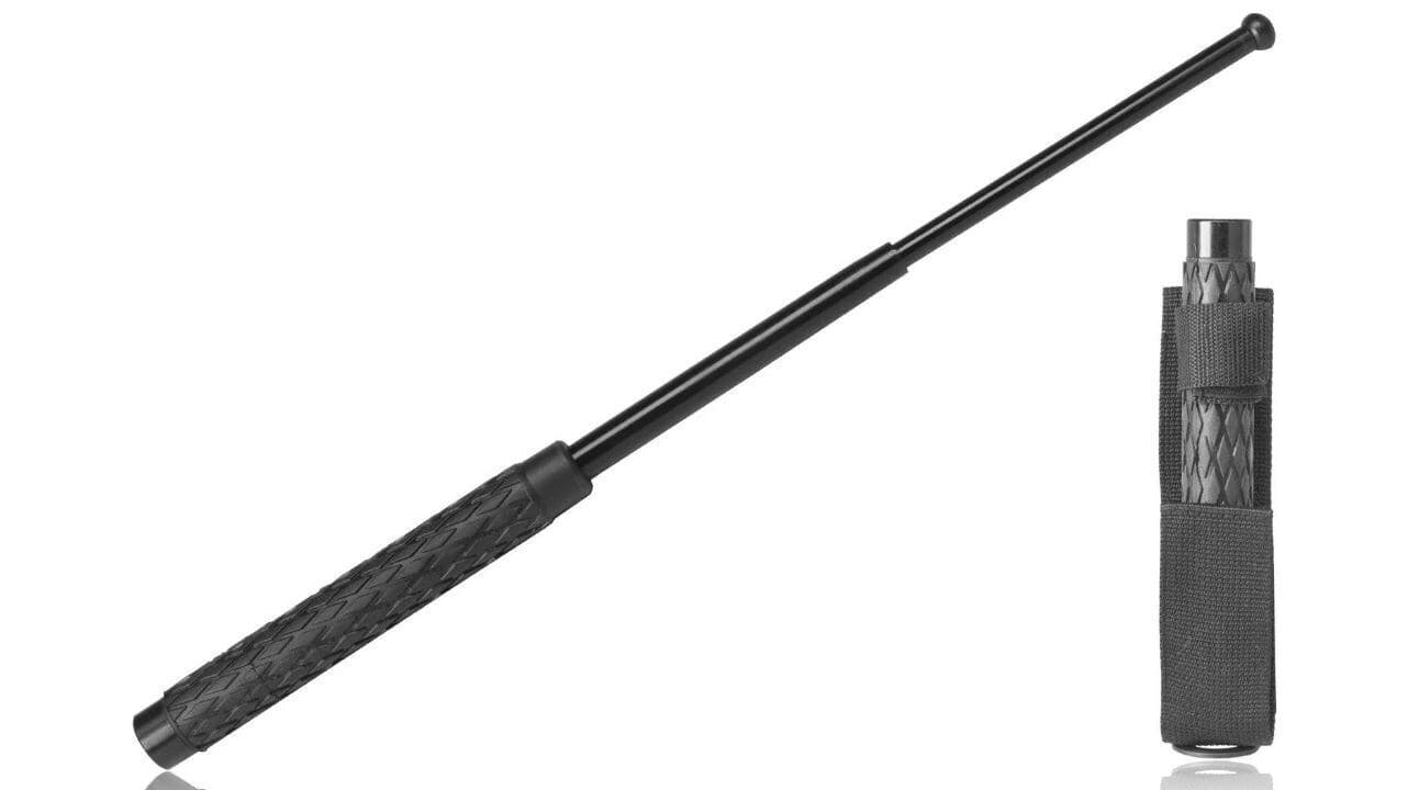 Walther Πτυσσόμενο Mεταλλικό Γκλοπ Στάνταρ 21cm Μαύρο 2