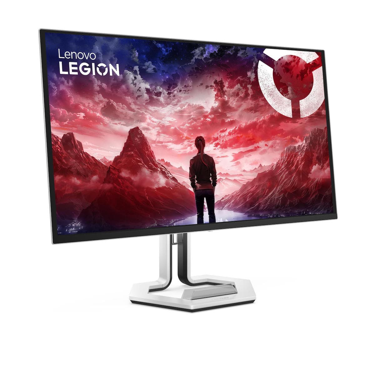 Lenovo Legion Pro 27UD-10 QD-OLED HDR Gaming Monitor 26.5" 4K 3840x2160 240Hz με Χρόνο Απόκρισης 0.03ms GTG Λευκό 2