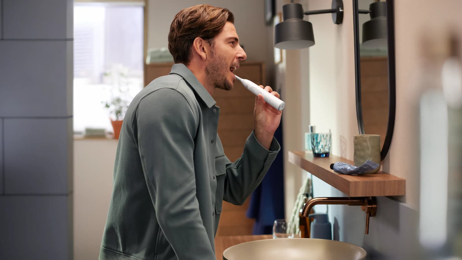 Philips Sonicare Protectiveclean Ηλεκτρική Οδοντόβουρτσα με Αισθητήρα Πίεσης και Θήκη Ταξιδίου Λευκή 6
