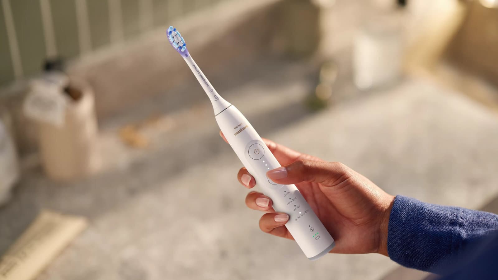 Philips Sonicare Protectiveclean Ηλεκτρική Οδοντόβουρτσα με Αισθητήρα Πίεσης και Θήκη Ταξιδίου Λευκή 11