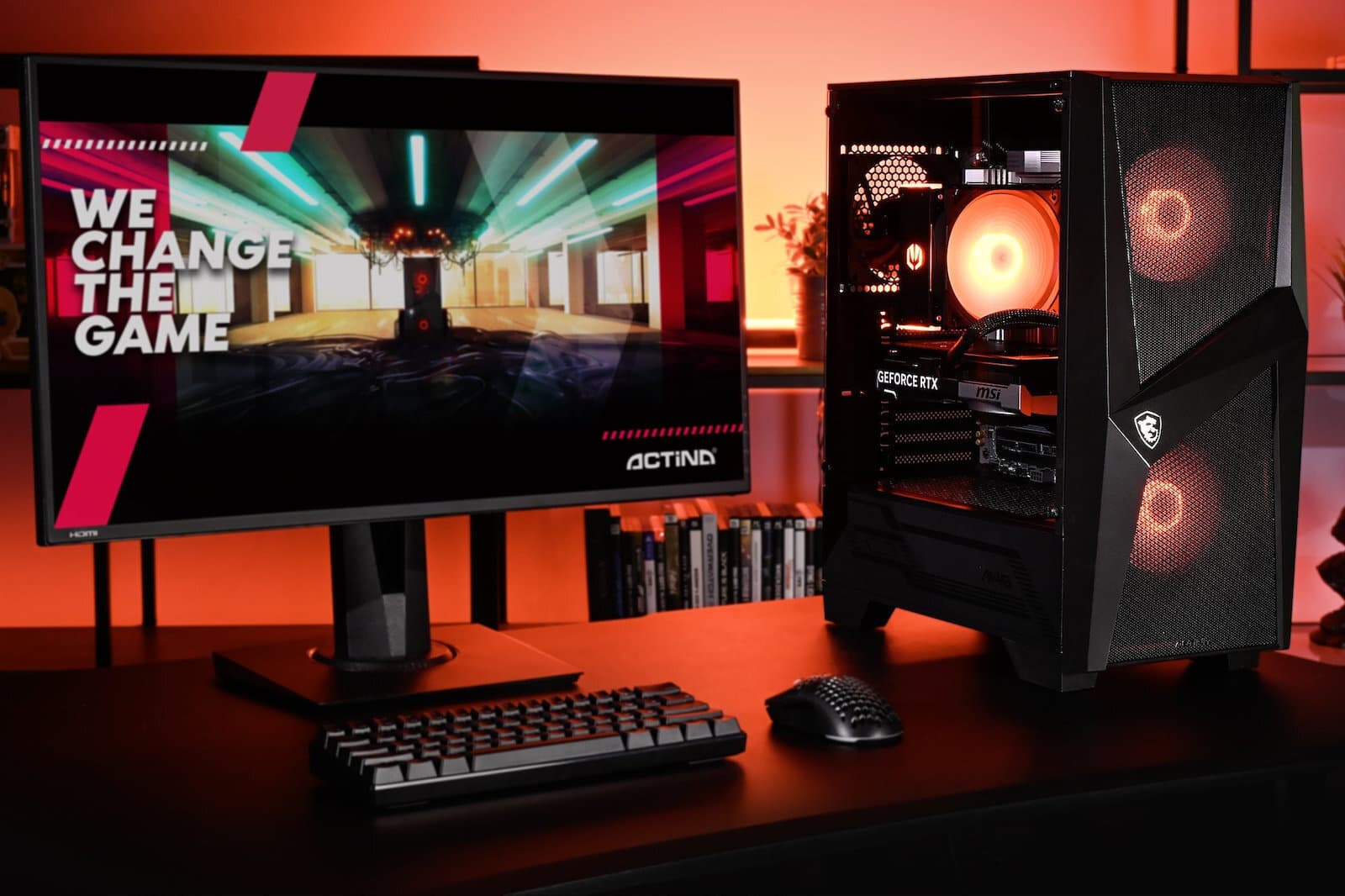 Actina Gaming Desktop PC (Ryzen 7-7700/32GB DDR4/1.0TB SSD/No OS) 11