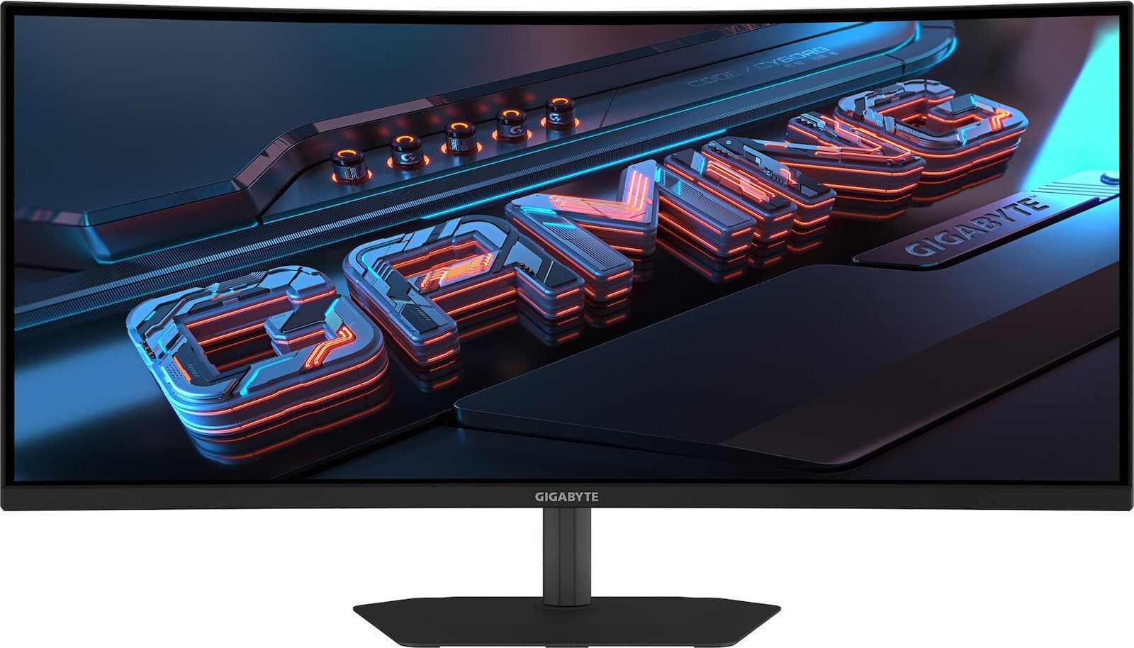 Gigabyte G34WQC2 Ultrawide VA HDR Curved Gaming Monitor 34" QHD 3440x1440 200Hz με Χρόνο Απόκρισης 1ms GTG Γκρι 6