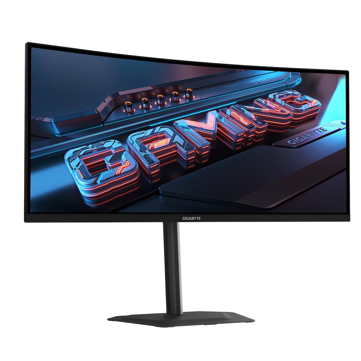 Gigabyte G34WQC2 Ultrawide VA HDR Curved Gaming Monitor 34" QHD 3440x1440 200Hz με Χρόνο Απόκρισης 1ms GTG Γκρι 8