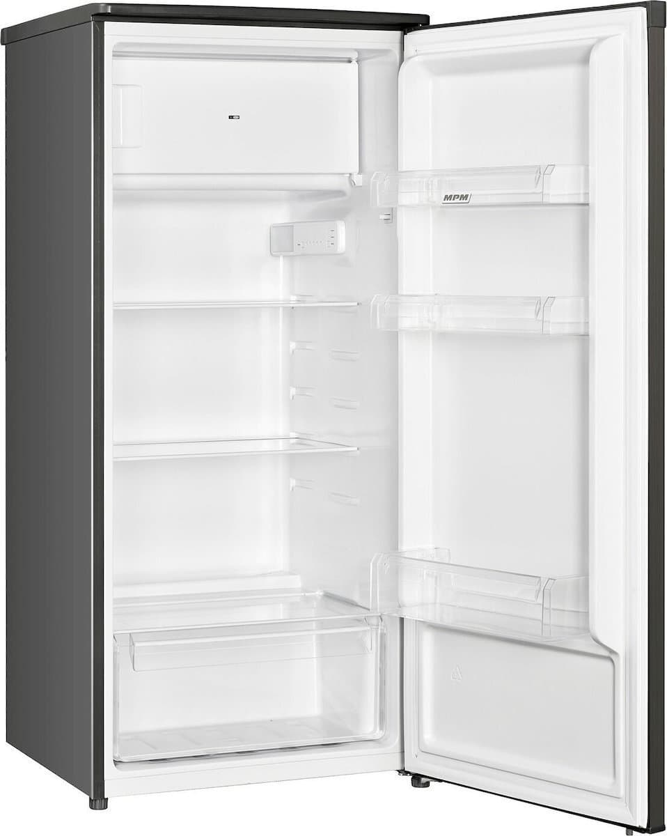 MPM Μονόπορτο Ψυγείο 190lt Υ122xΠ55xΒ56.5εκ. Inox MPM-200-CJ-19/E 4