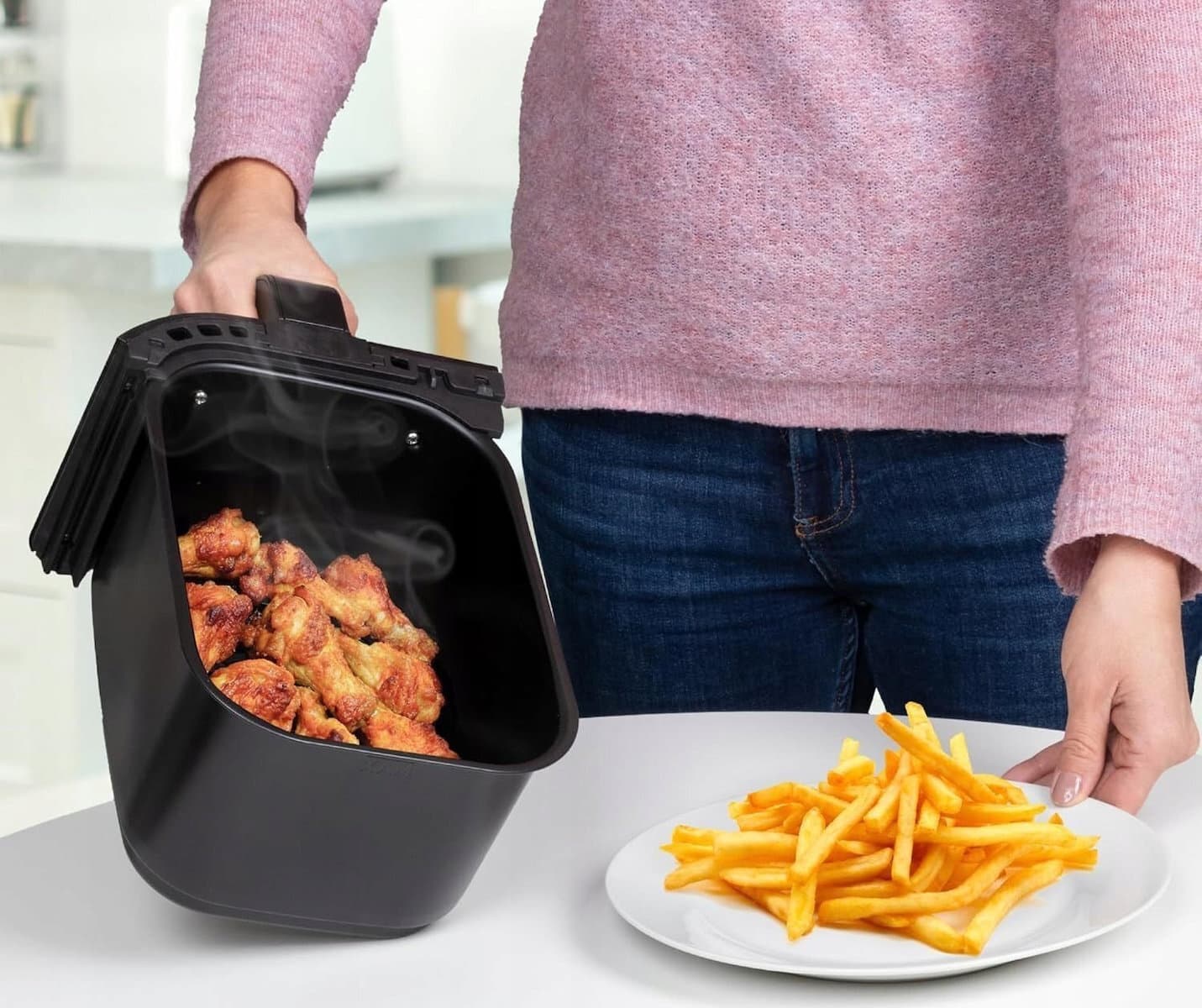Heinrich's HFR 8216 Air Fryer 5lt Ασημί 7