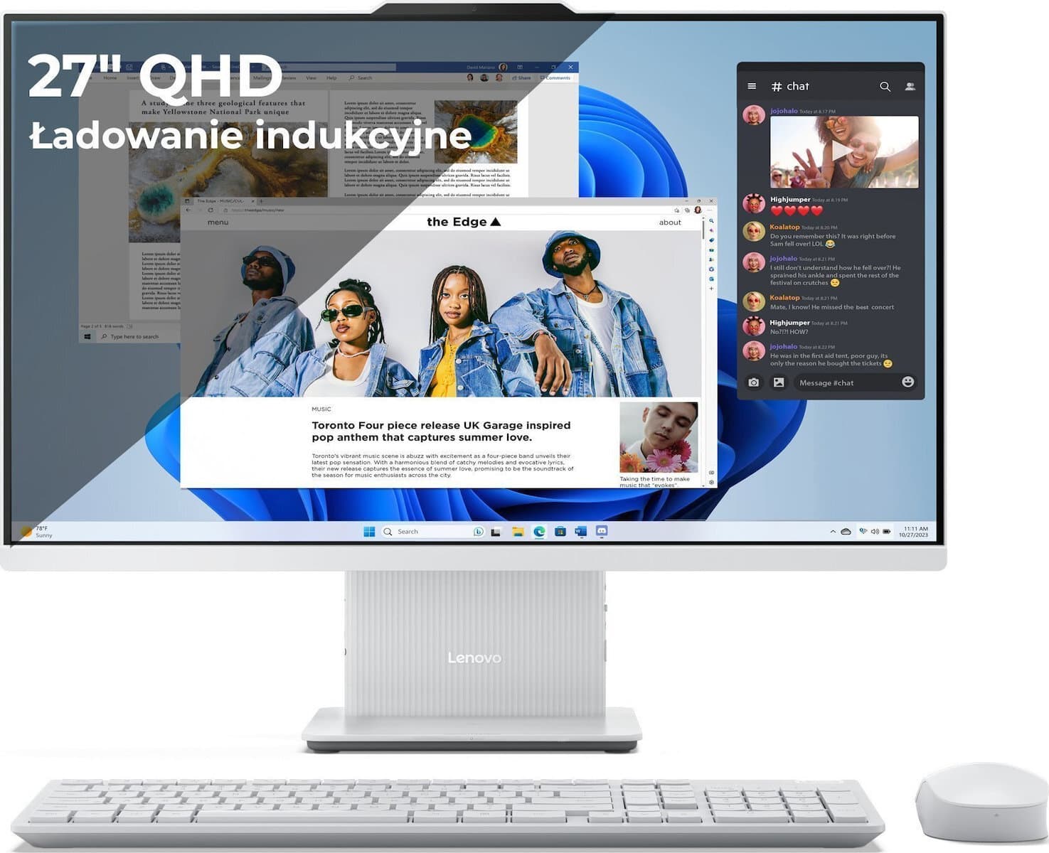 Lenovo IdeaCentre AIO 27IRH9 27" (i5-13420H/16GB/1TB SSD/W11 Home) US 3